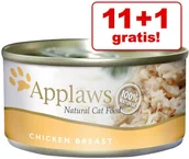 Mokra karma dla kotów - Applaws 11 + 1 gratis! karma dla kota 12 x 156 g Tuńczyk i wodorosty - miniaturka - grafika 1