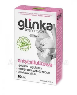 Natural Home Spa Natural Home Spa, glinka kosmetyczna Biała Antycellulitowa, 100 g - Balsamy i kremy do ciała - miniaturka - grafika 4