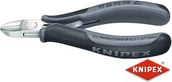 Kombinerki i obcęgi - Knipex szczypce tnące boczne dla elektroników, dwukomponentowe (77 22 115 ESD) - miniaturka - grafika 1