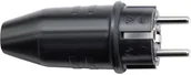 Kostki, złączki, wtyczki - Brennenstuhl Wtyczka elektryczna 1082040 IP44 czarny - miniaturka - grafika 1