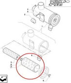Części i akcesoria do maszyn rolniczych - CNH FILTR POWIETRZA ZEWNĘTRZNY NEW HOLLAND 1930765 - miniaturka - grafika 1