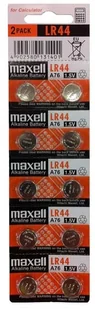 Maxell Baterie alkaliczne LR44 1.5V 10-pack - Baterie i akcesoria - miniaturka - grafika 2