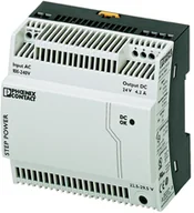 Zasilacze i transformatory - Phoenix Contact Zasilacz na szynę DIN Contact STEP-PS/1AC/24DC/4.2 24 V/DC 4.4 A 100 W - miniaturka - grafika 1