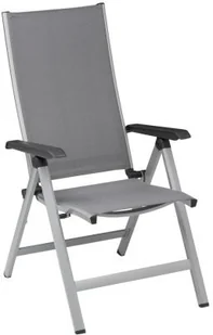 Kettler BASIC PLUS FOTEL WIELOPOZYCYJNY SREBRNO-ANTRACYTOWY 0301201-0000 (B475240) - Fotele i krzesła ogrodowe - miniaturka - grafika 2