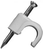 Inne akcesoria elektryczne - Elektro-Plast Uchwyty mocujące kablowe z gwoździem FLOP-12 100szt 27.12 - miniaturka - grafika 1