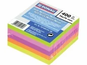 Notesy i bloczki - Donau Notes samoprzylepny 76x76mm 400 kartek NEON - miniaturka - grafika 1