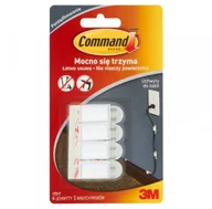 Artykuły biurowe - Uchwyt do kabli 3M COMMAND mały,biały 4szt. 3M-XA004837556 - miniaturka - grafika 1