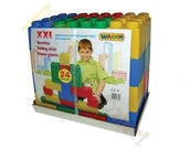 Klocki - Wader KLOCKI BUDOWLANE XXL 24 el. - 37503 - miniaturka - grafika 1