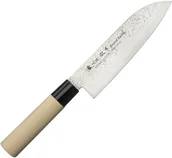 Noże kuchenne - Satake Nóż Santoku 17cm Satake Nashiji Natural 801-416 - miniaturka - grafika 1