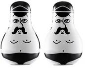 Pojemniki na przyprawy - Normann Copenhagen Solniczka i pieprzniczka Friends - miniaturka - grafika 1