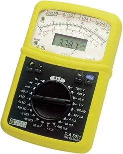 Chauvin Arnoux Multimetr cyfrowo-analogowy CA 5011 CAT III 1000 V/CAT IV 600 V (P01196311E) - Multimetry - miniaturka - grafika 2