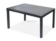 Stoły ogrodowe - Bica Stół technorattanowy Houston antracyt BC9094ANT - miniaturka - grafika 1
