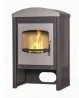 Wkłady kominkowe - HS Flamingo piecyk STAVANGER 9 kW czarno - szary - miniaturka - grafika 1