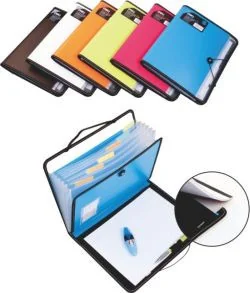 Deli Teczka multifunkcyjna W38965 - niebieska - Teczki i skoroszyty - miniaturka - grafika 2