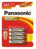 Baterie i akcesoria - Panasonic 4 x Alkaline PRO Power LR03/AAA blister - miniaturka - grafika 1