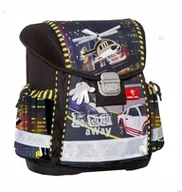 Plecaki szkolne i tornistry - BELMIL Tornister KASETONOWY RUN AWAY - miniaturka - grafika 1