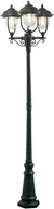 Lampy ogrodowe - Konstsmide Lampa stojąca zewnętrzna 7227-750 3x75 W E27 IP43 Czarny (DxSxW) 60 x - miniaturka - grafika 1