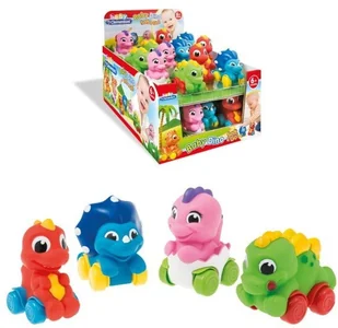 Clementoni Mięciutkie Dino na kółkach - Zabawki interaktywne dla dzieci - miniaturka - grafika 5