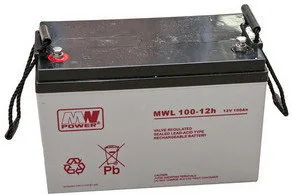 MW Power Akumulator MWL 100-12H 12V/100 Ah - Akumulatory ogólnego zastosowania - miniaturka - grafika 2