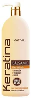 Odżywki do włosów - Kativa Keratina odżywka balsam z keratyną 1000ml - miniaturka - grafika 1
