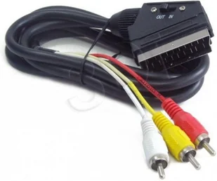 Gembird Kabel EURO-RCAx3(Cinch)1.8 m Dwukierunkowy CCV-519-001 - Kable - miniaturka - grafika 4