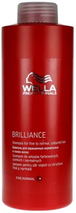 Wella BRILIANCE SZAMPON WŁOSY CIENKIE 500ml W231 - Szampony do włosów - miniaturka - grafika 2