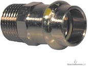 Akcesoria hydrauliczne - Viega SP. Z O.O. Kształtka przejściowa Profipress G, 22 x 3/4 GZ 346171 - miniaturka - grafika 1