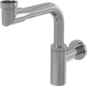 Syfony - Alcaplast DESIGN syfon umywalkowy dekoracyjny oszczędający miejsce okrągły A403 - miniaturka - grafika 1