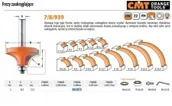 Frezy - CMT FREZ DO ZAOKRĄGLEŃ HM R= 3 D=18,7 I=12,7 S=8 CMT939.187.11 - miniaturka - grafika 1