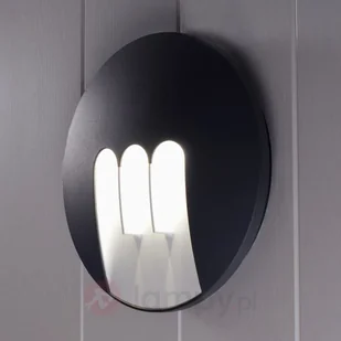 Lutec MASK zewnętrzny kinkiet LED Antracytowy 3-punktowe Nowoczesny Obszar zewnętrzny MASK Czas dostawy od 6-10 dni roboczych 5187101118-DO2 - Lampy ogrodowe - miniaturka - grafika 2
