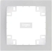 Klawisze i ramki - Karlik Deco Srebrny Ramka x1 7DR-1 - miniaturka - grafika 1