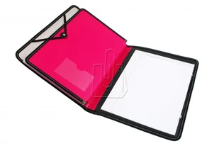 Deli Teczka harmonijkowa W38965 z notatnikiem niebieska - Teczki i skoroszyty - miniaturka - grafika 2