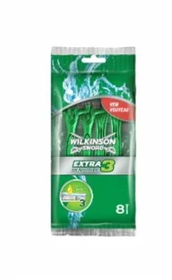 Wilkinson Sword Extra 3 Sensitive maszynki jednorazowe Vitamin E 8 szt - Maszynki do golenia i wkłady - miniaturka - grafika 2