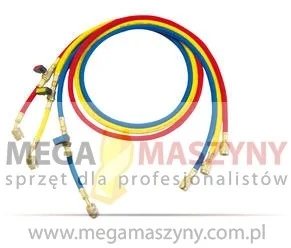 Rothenberger Trzy węże ciśnieniowe 5/16 cal SAE, plus - Akcesoria do wentylacji i klimatyzacji - miniaturka - grafika 2