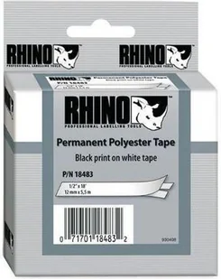 Dymo Taśma poliestrowa trwała- metalizowana 19mm [S0718200 - Etykiety do drukarek - miniaturka - grafika 5