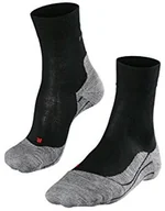 Skarpetki i podkolanówki sportowe - Falke RU 4 Wool damskie skarpety do biegania, czarny - miniaturka - grafika 1