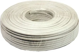 Gembird Kabel telefoniczny 4zyły biały 100m rolka linka (TC1000S-100M) - Kable miedziane - miniaturka - grafika 3