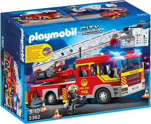 Playmobil 5362 City Action - Wóz strażacki z drabiną - Klocki - miniaturka - grafika 2