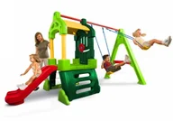 Place zabaw - Little Tikes LT plac zabaw Zestaw z Huśtawkami Clubhouse 171093 - miniaturka - grafika 1