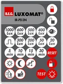 Czujniki ruchu i zmierzchu - B.E.G. Brück Electronic Polska sp. z o.o. IR-PD3N Pilot do czujników obecności 9 (92105) - miniaturka - grafika 1