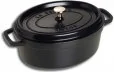 Garnki - Staub Cocotte 23 cm Czarny 40500-231-0 - miniaturka - grafika 1