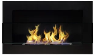 Ecofire wiszący 650x400 Czarny z szybą - Wkłady kominkowe - miniaturka - grafika 2