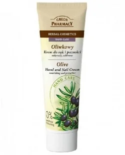 Green Pharmacy Hand Care Olive krem odżywczo-ochronny do rąk i paznokci 0% Artificial Colouring 100 ml - Pozostałe kosmetyki - miniaturka - grafika 2