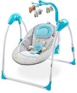 Leżaczki i huśtawki - Caretero Loop Niebieski - miniaturka - grafika 1