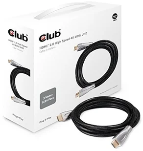 Club 3D Kabel HDMI - HDMI 2.0 4K 3m CAC-1310 - Kable - miniaturka - grafika 3