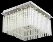 Lampy sufitowe - Globo Lighting Vince lampa sufitowa LED Chrom, 1-punktowy 68567-21 - miniaturka - grafika 1