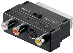 Pro Pro Scart adapter to S-VHS & 3xRCA 4040849501234 - Adaptery i przejściówki - miniaturka - grafika 2