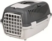 Sprzęt podróżny i transportery dla psów - Trixie transporter Capri 3 szary - 39831 - miniaturka - grafika 1