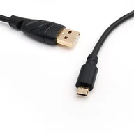 Kable USB - KabelDirekt Kable bezpośrednie 0,5 m kabel micro-USB 2.0, czarny 1 M 412 - miniaturka - grafika 1