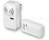 Dzwonki i gongi - Elektrobock ELEKTROBOK PL/ Dzwonek bezprzewodowy DO GNIAZDA 50M BZ7 - miniaturka - grafika 1